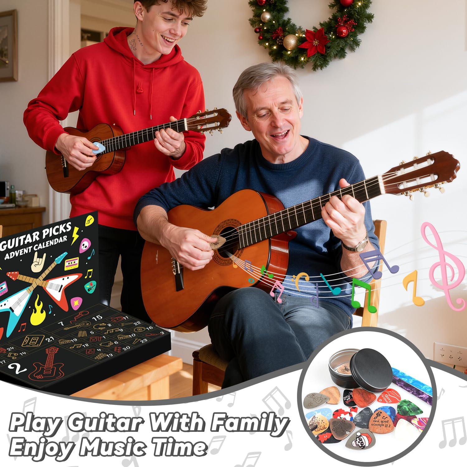 Guitarix | Julekalender Guitar Plectrums 2025 Specialudgave