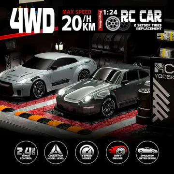 4WD RC Bil Retro Drift Master