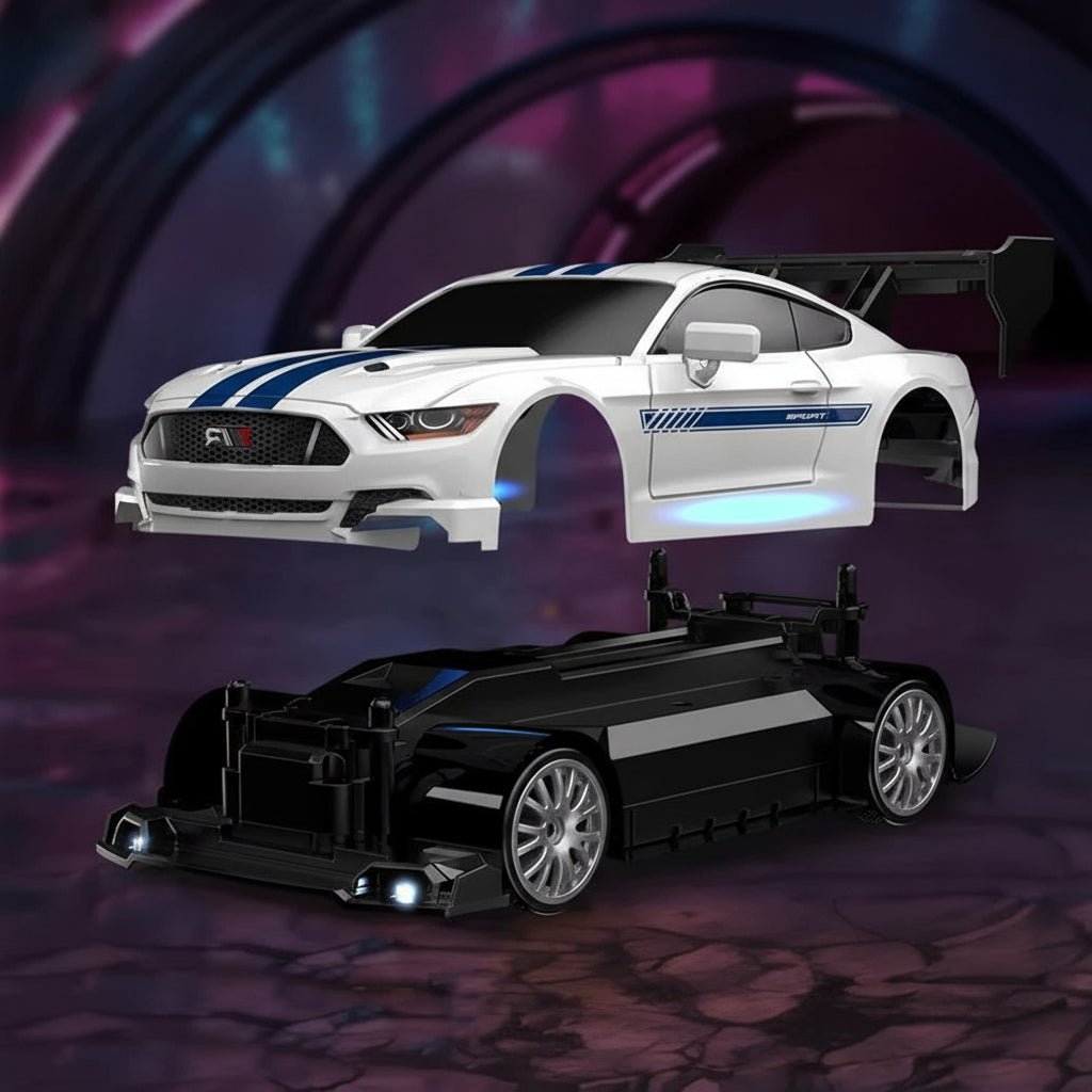 4WD RC Driftbil med Glatte Dæk