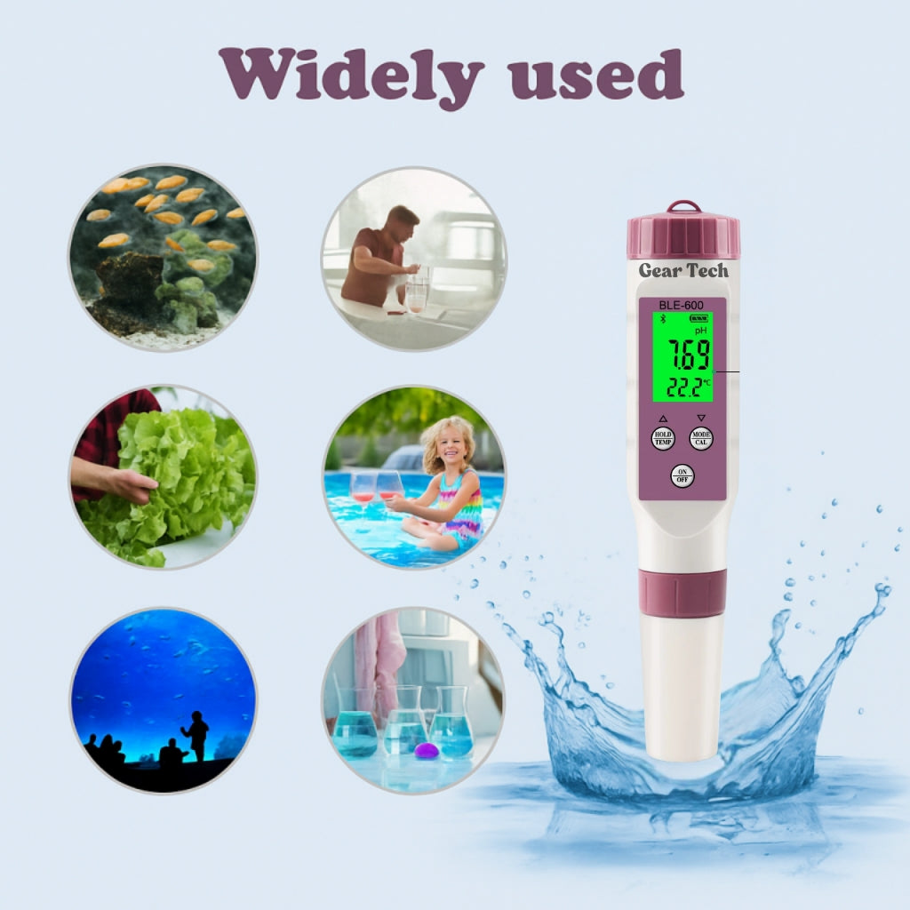 AquaSense 7 Parameter Digital Pooltester til pH og Klor
