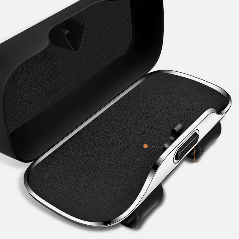 LuxAuto Luksus Solbrillekasse | Elegant beskyttelse til din solbrille i bilen-zarada.dk