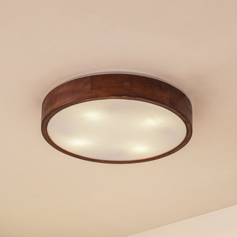 GlowCircle – LED Loftlampe med Rundt Design