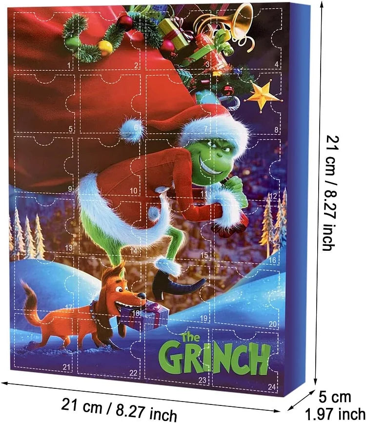 Monsteradventskalender – grön julkalender med överraskningar