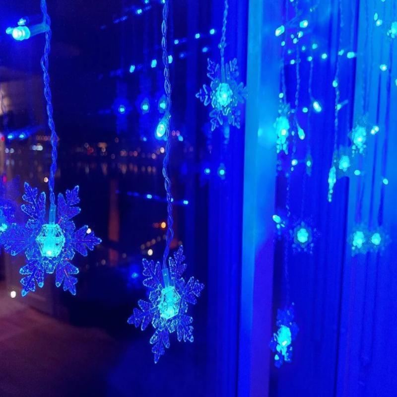 LED-julgardinsbelysning – dekorativ och återanvändbar festbelysning