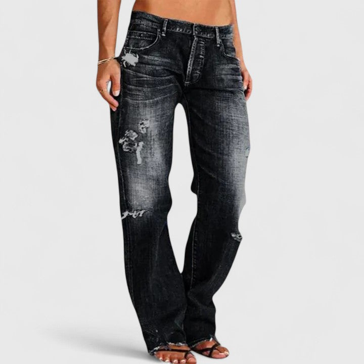 Denim Relaxed Fit Chic Denim Jeans – Åndbart Stof & Let Følelse