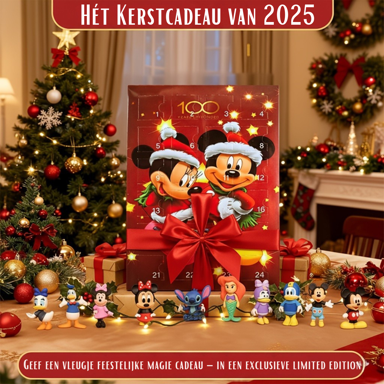 DisneyVault | Begrænset udgave Disney julekalender samlersæt 100 stk