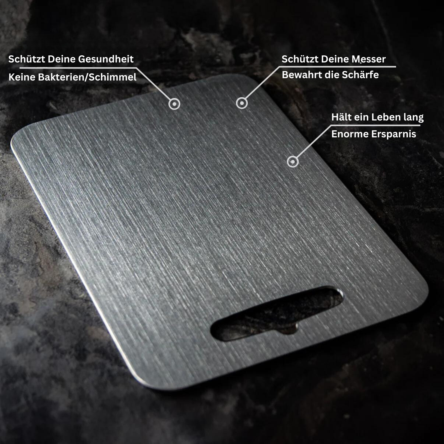SliceMate Titanium bord | Designet til holdbarhed og alsidighed-zarada.dk