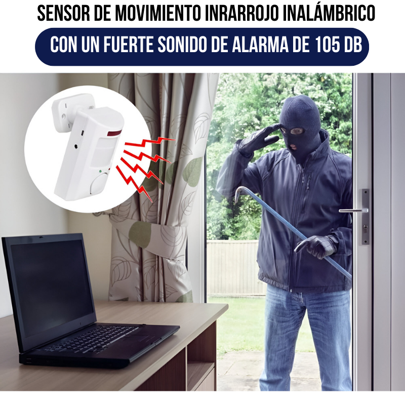 MotionGuard Elite | Trådløst Bevægelsesdetektions- og Alarmsystem-zarada.dk