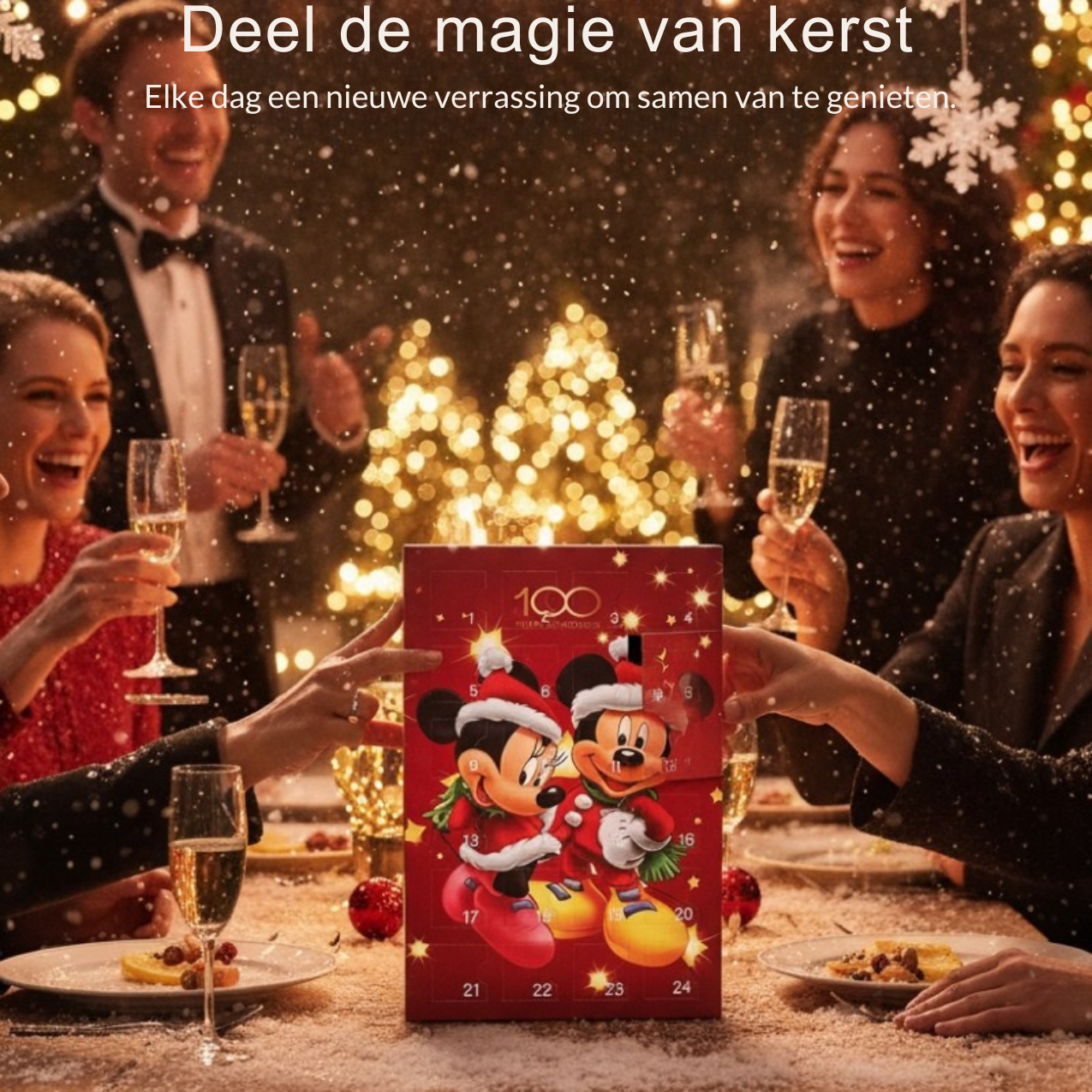 DisneyVault | Begrænset udgave Disney julekalender samlersæt 100 stk