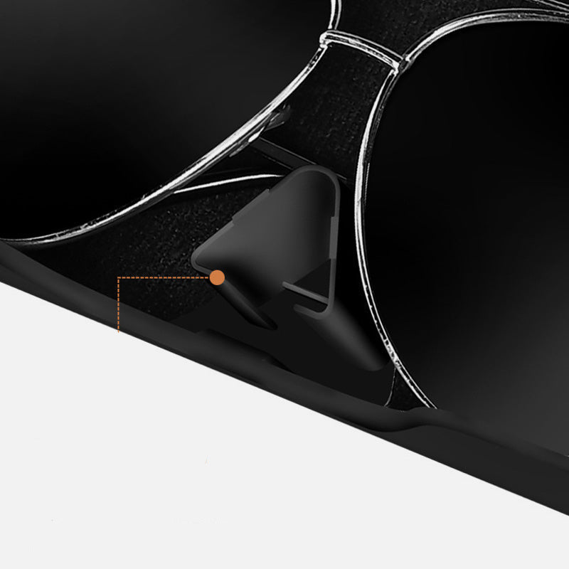 LuxAuto Luksus Solbrillekasse | Elegant beskyttelse til din solbrille i bilen-zarada.dk