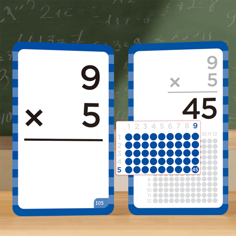 Mathéclat Premium Læringskort | Innovative Matematik Læringskort og Pop Fidget Diagrammer til Effektiv Læring og Stressfri Øvelse-zarada.dk