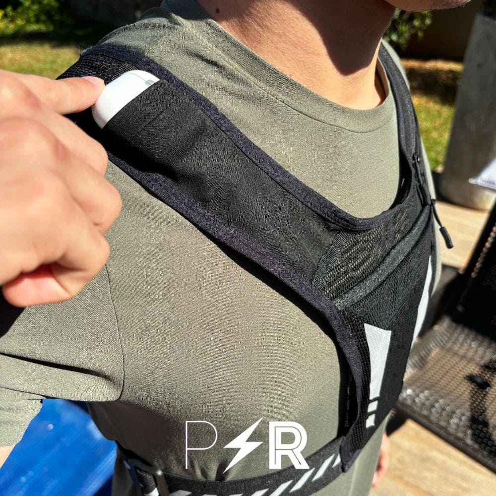 SafeRunGear | Reflekterende vest med telefonholder-zarada.dk