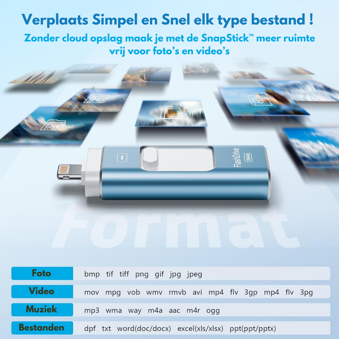 SnapVault 4-i-1 backupstick | Fra telefonen direkte til din USB-zarada.dk