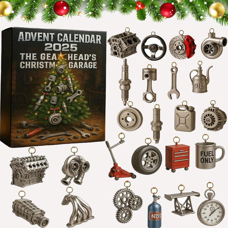 Gearhead Garage Adventskalender | Nedtælling til jul med biloverraskelser og værktøj!