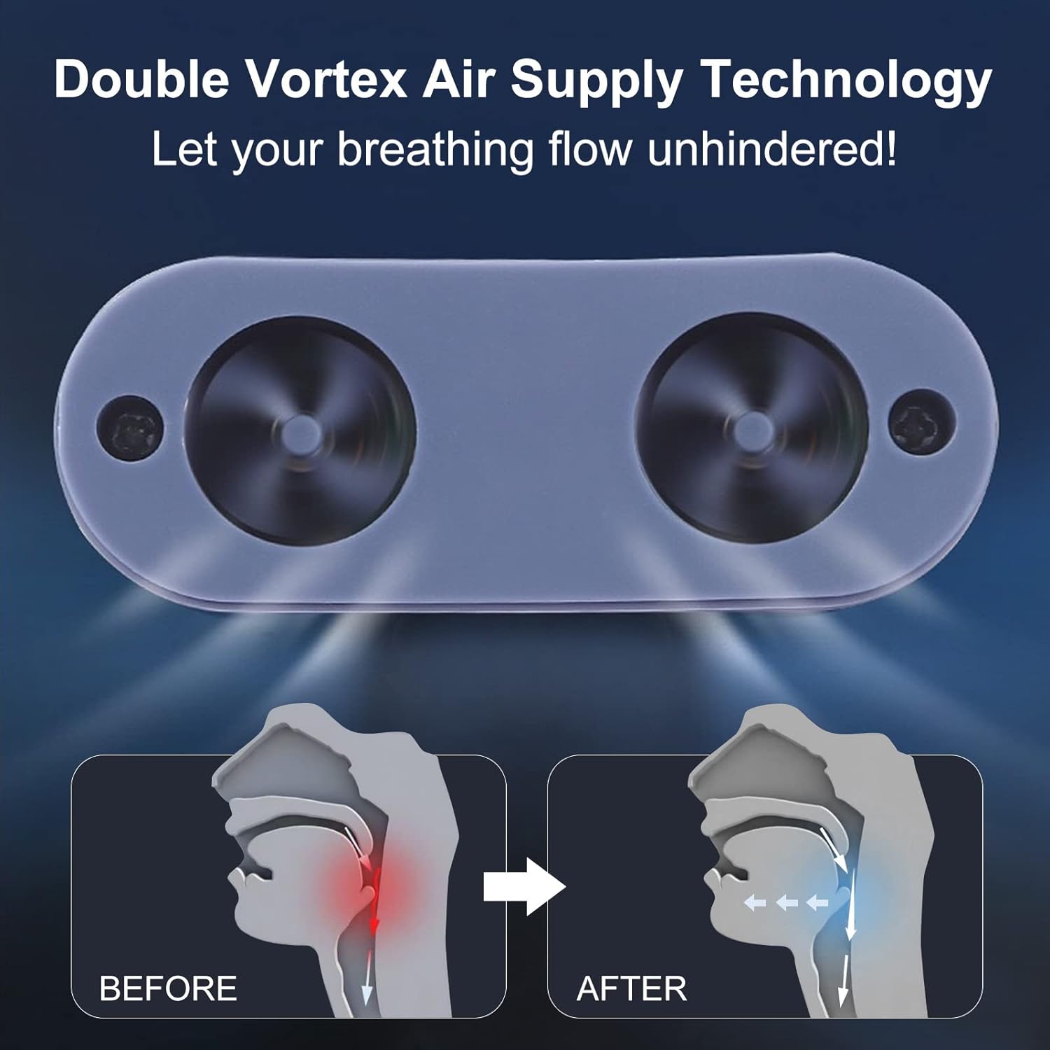 Micro CPAP Søvnapnø Enhed til Rejser & Anti-Snorken - CPAP Alternativ