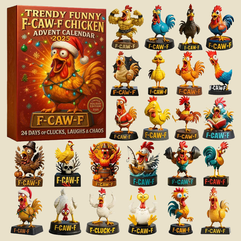 CluckJoy Adventskalender | Festlig kyllingetema nedtælling til 2025