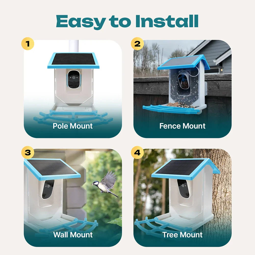 BirdView Smart Foder | Kontakt med naturen som aldrig før-zarada.dk