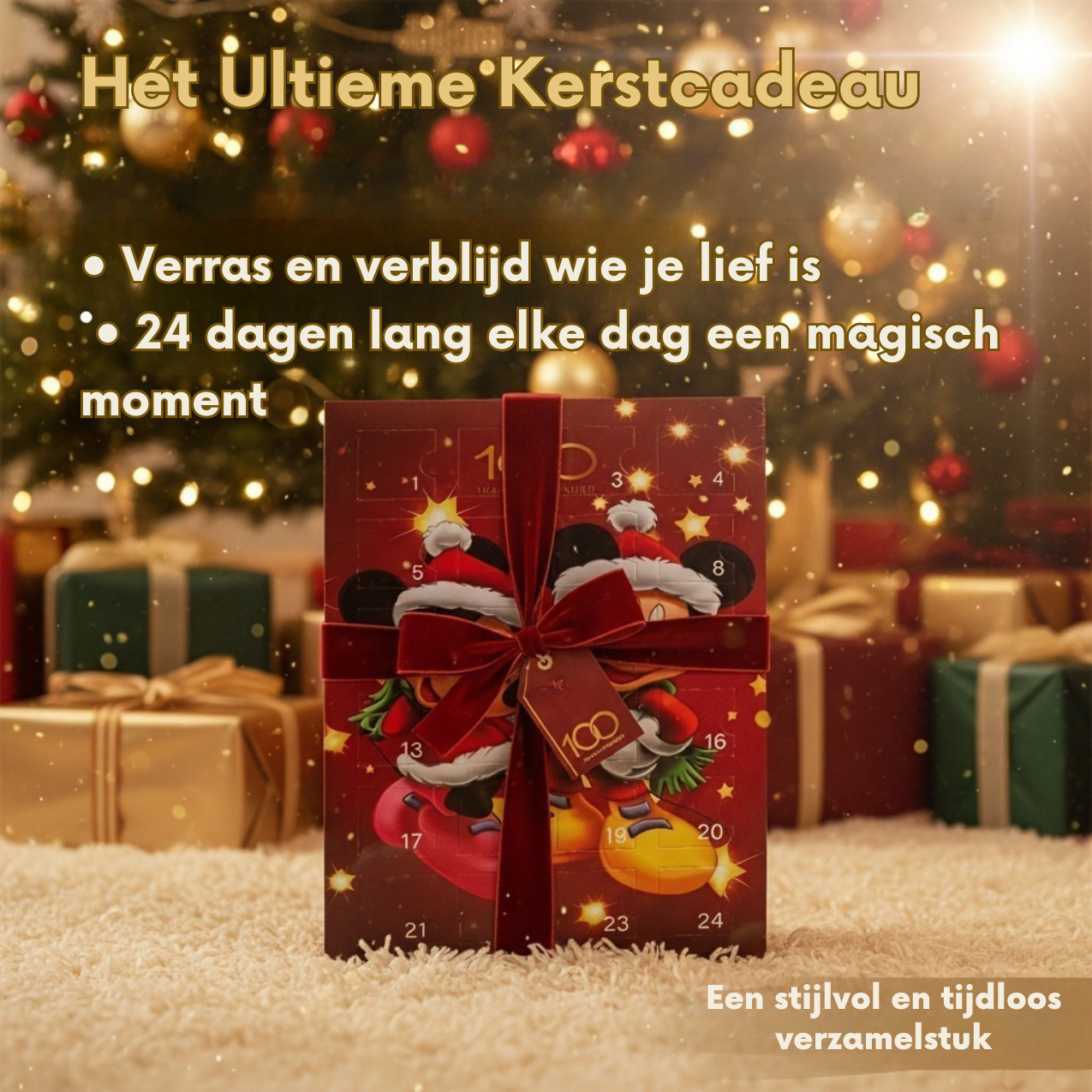 DisneyVault | Begrænset udgave Disney julekalender samlersæt 100 stk