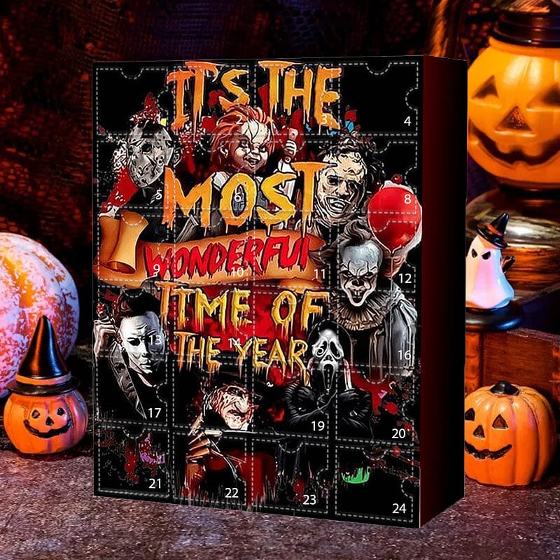 Skræmmende Adventskalender | kalender med horrorfilmkarakterer