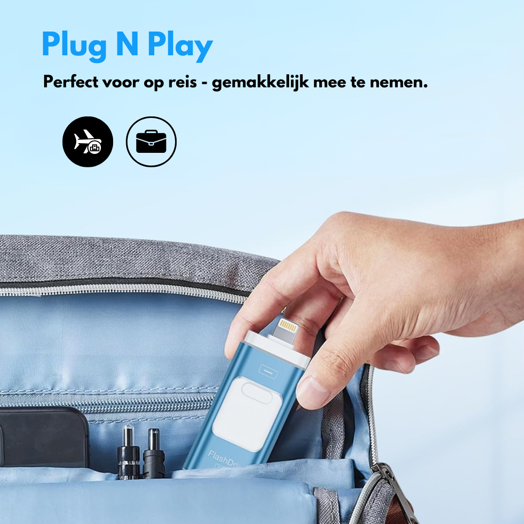 SnapVault 4-i-1 backupstick | Fra telefonen direkte til din USB-zarada.dk