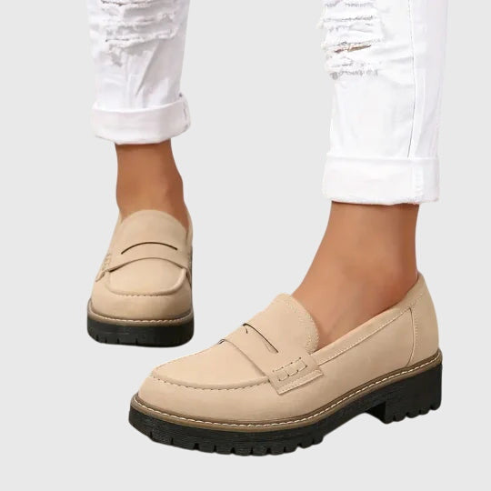 Melania | Tidløse Suede Loafers