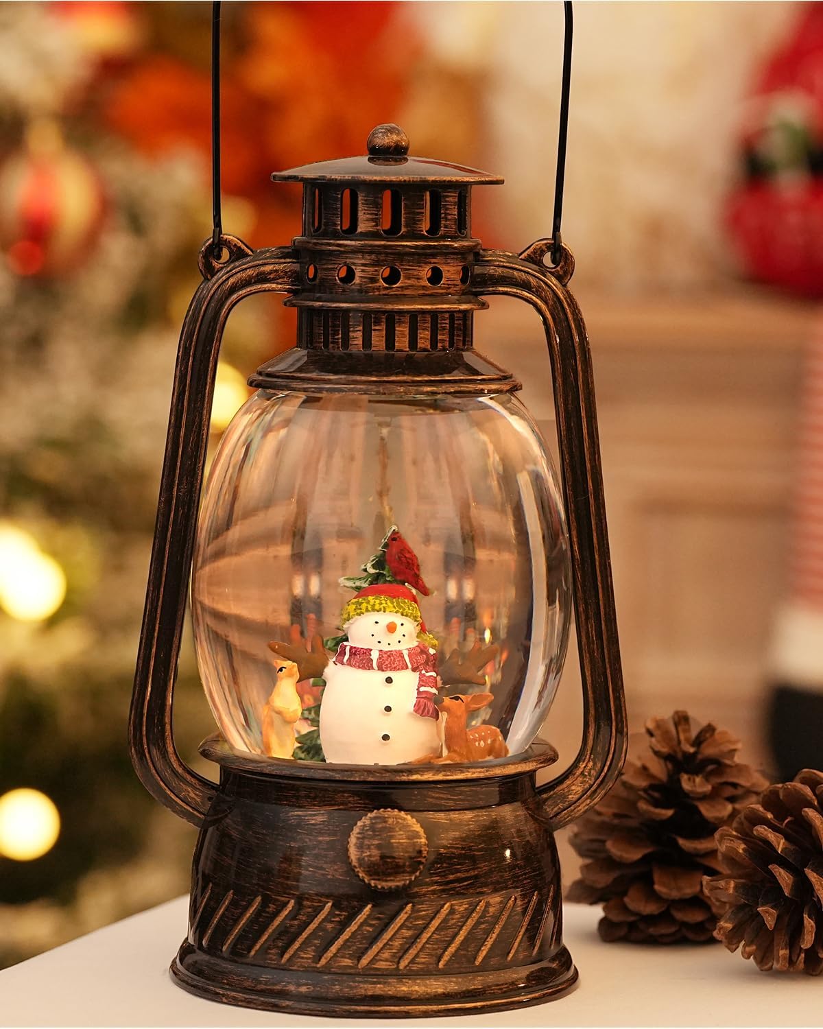 LED Pumpkin Light for Autumn Decoration – Warm Light with 6-Hour Timer