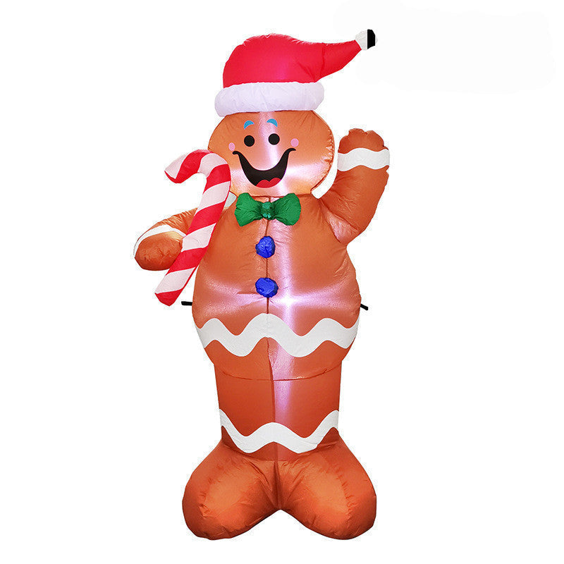 Jule Ornament Dekoration – Snemand eller Juletræ med Belysning