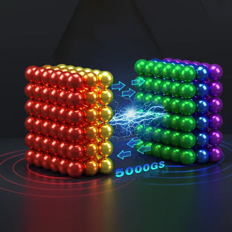 RainbowSphere™ | Kreativ afslapning med magnetkugler - Magnetisk legetøj