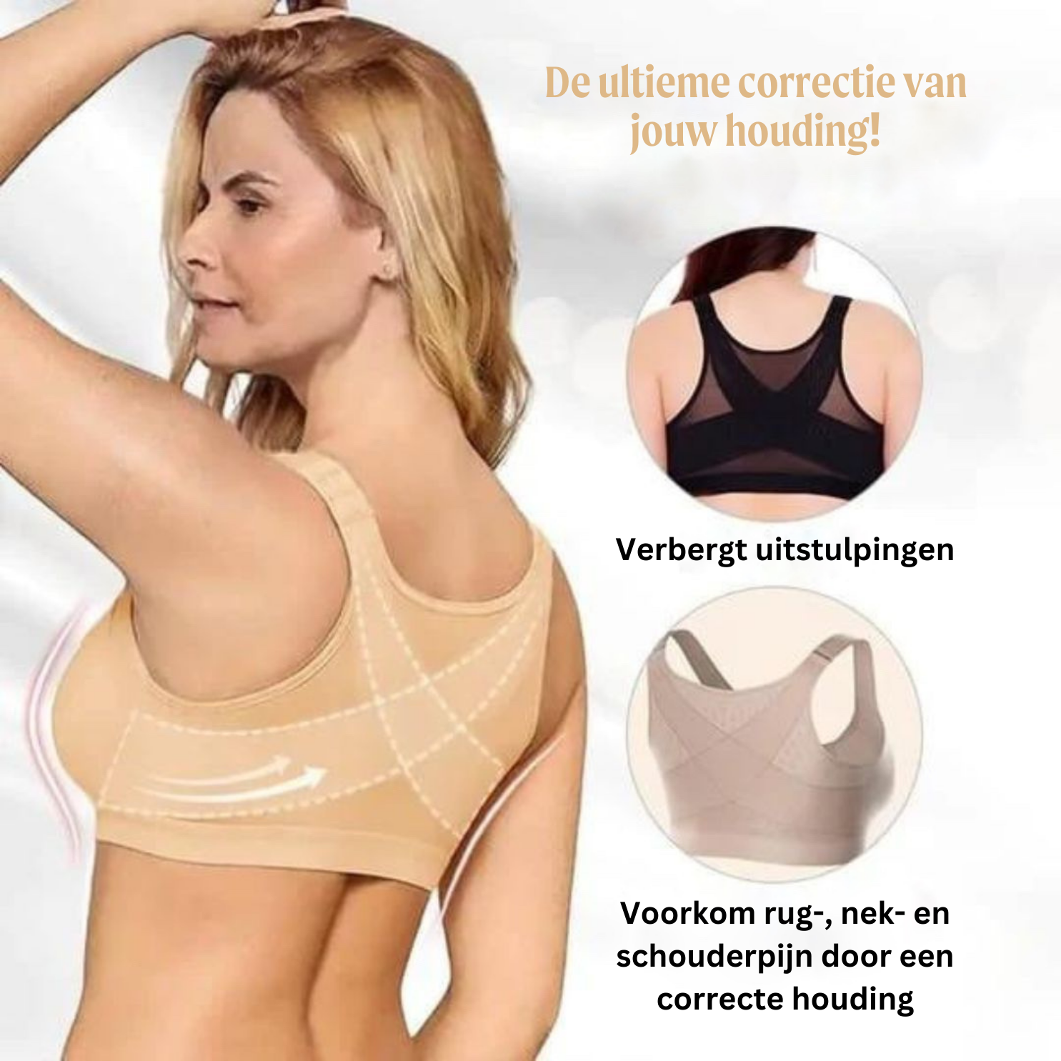 LuxAlign | Holdningskorrigerende bh for optimal komfort