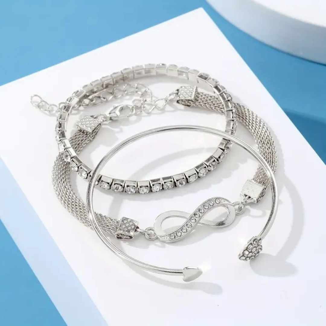 TidlessKærlighed | 3-Delt Armbåndsæt-zarada.dk