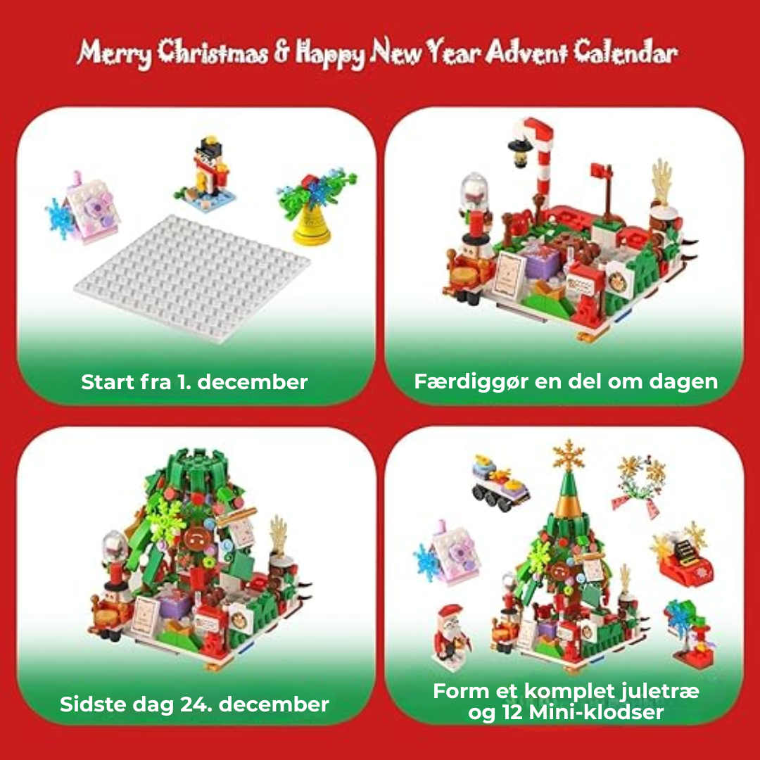 BuildMas | Jule Countdown for Små Bygherrer