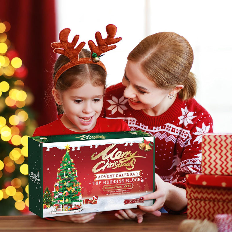 Julgran Adventskalender 2026 – DIY Byggsats för Juldekoration