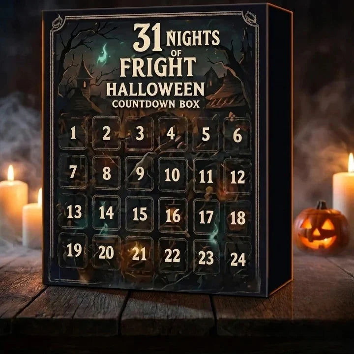 Halloween-adventskalender 31 dagar – spöklika överraskningar