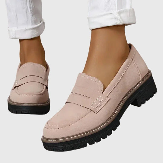 Melania | Tidløse Suede Loafers