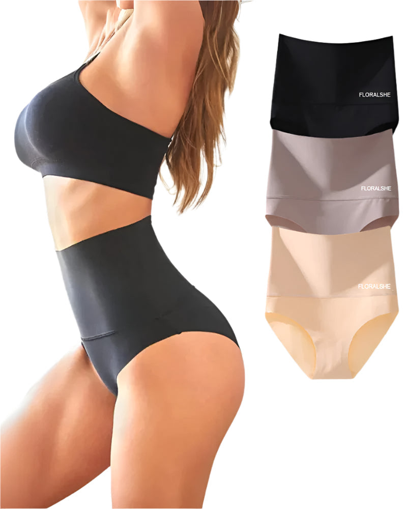 LuxeSilhouette 5-Pack Høj Talje Trusser | Perfekt mavekontrol for en slankere figur-zarada.dk