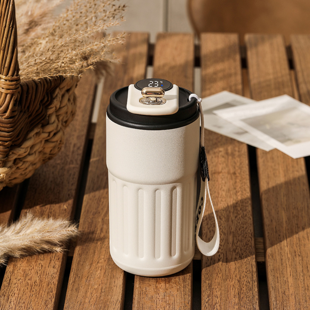 SmartTemp LED Termoflaske | Hold dig hydreret, hold dig opdateret-zarada.dk