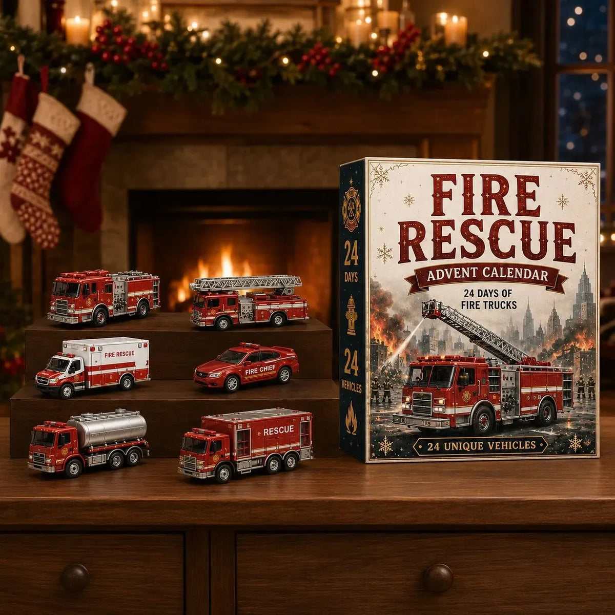 Vehicle Advent Calendar – 24 Days of Buildable Vehicles