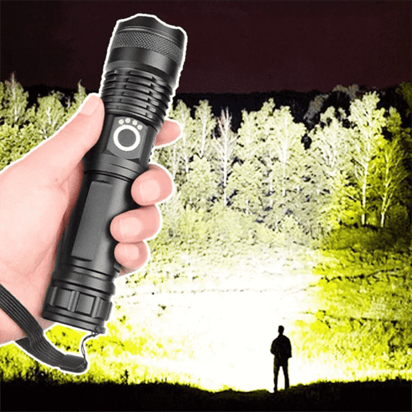 90000 Lumen XHP50.2 Den Mest Kraftfulde Lommelygte