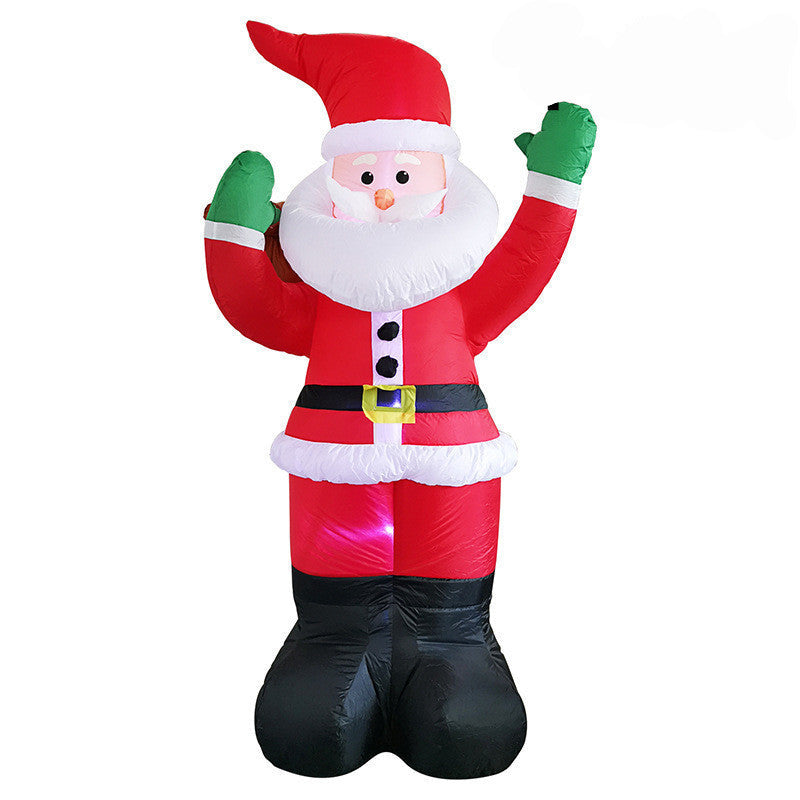 Jule Ornament Dekoration – Snemand eller Juletræ med Belysning