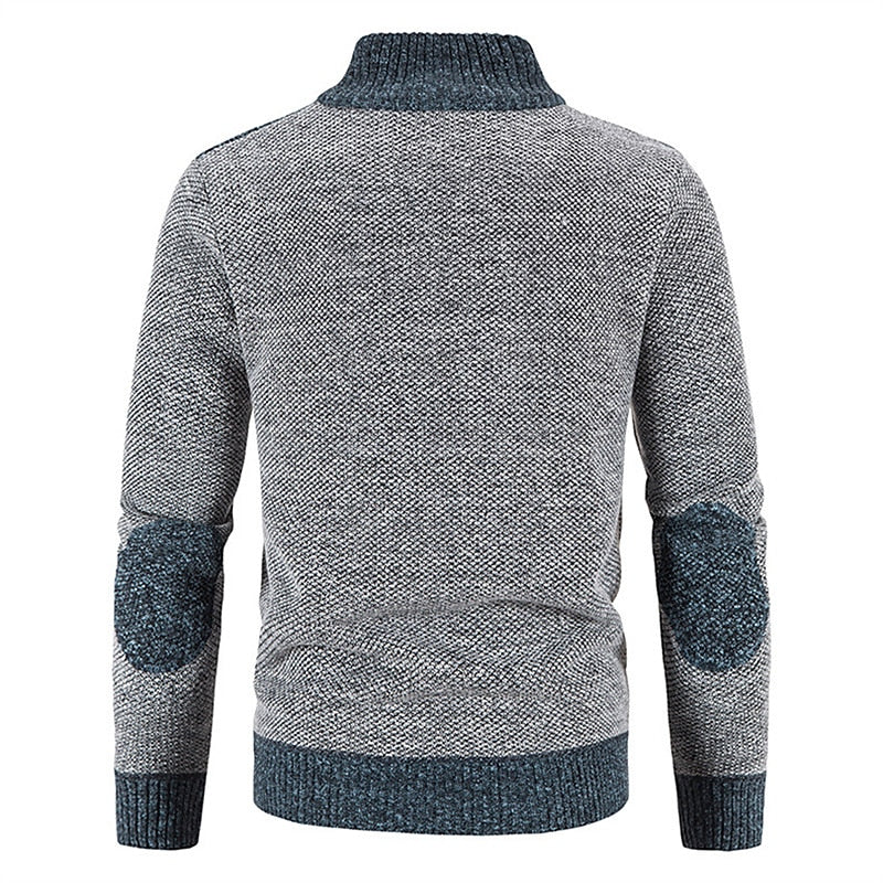 Thom Herre Zip-Up Vest – Blød og Varm Mesh Lag med Moderne Snit & Let Isolerende Komfort