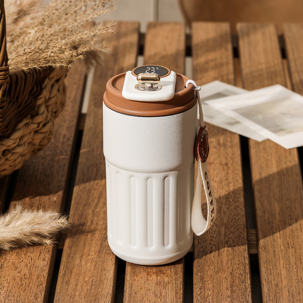 SmartTemp LED Termoflaske | Hold dig hydreret, hold dig opdateret-zarada.dk