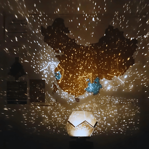 A+ GalaxyStjerner - Stjernehimmel Projektor Lampe - Kreativ & Justerbar Stemningsbelysning