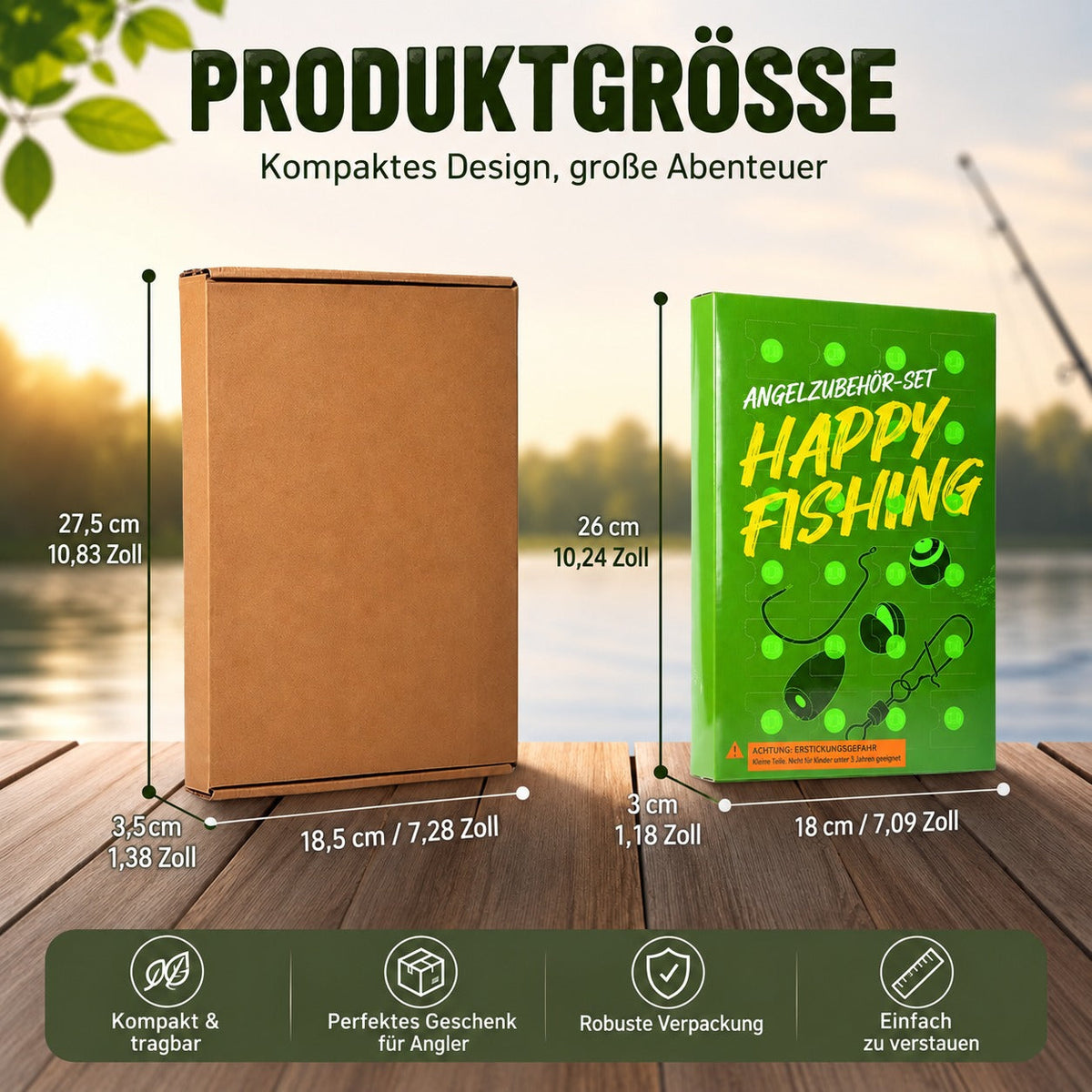 Fiske-adventskalender 2026 – 24 dagar fyllda med beten och fisketillbehör