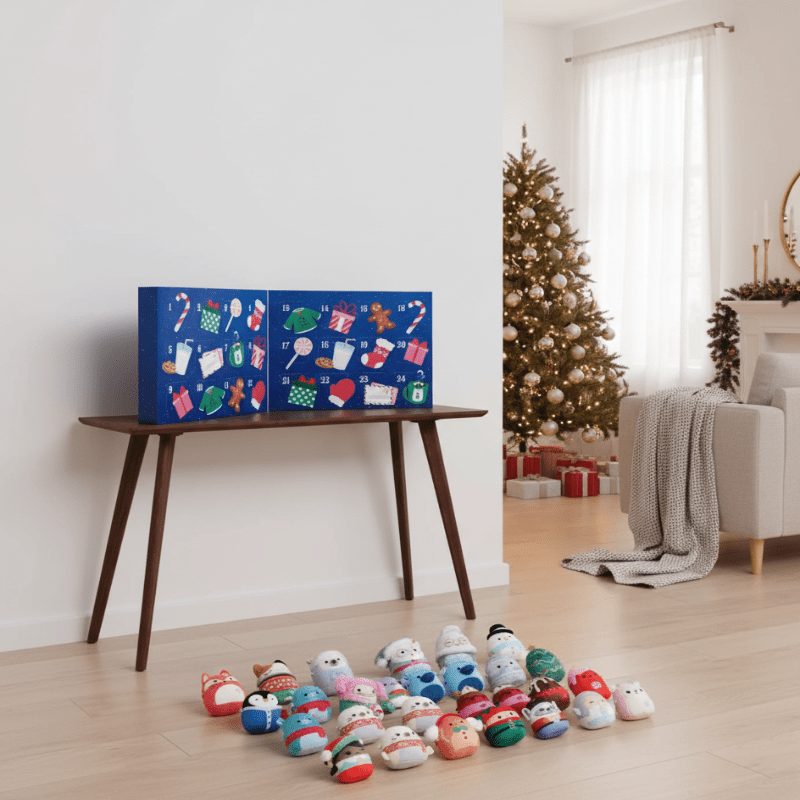Adventskalender med Micromallow Figurer til Børn