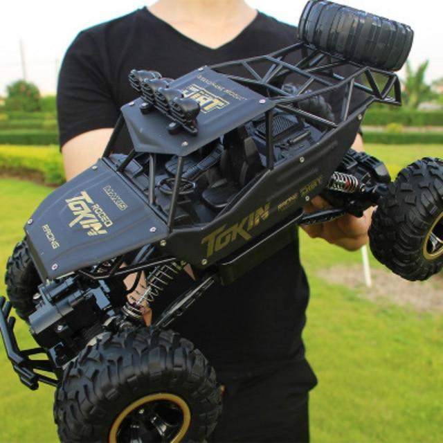 Fjernbetjent Bil 4x4 Rock Crawler Monster Truck