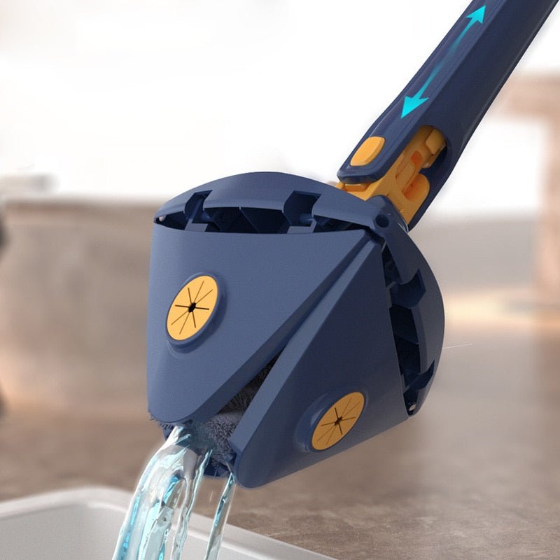 Alsidig 360-graders Moppe Trekantet Design