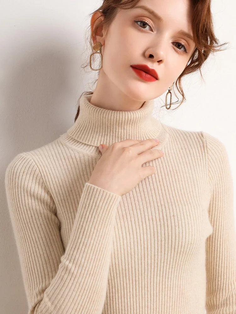 Anouschka | Blød Turtleneck til Kvinder