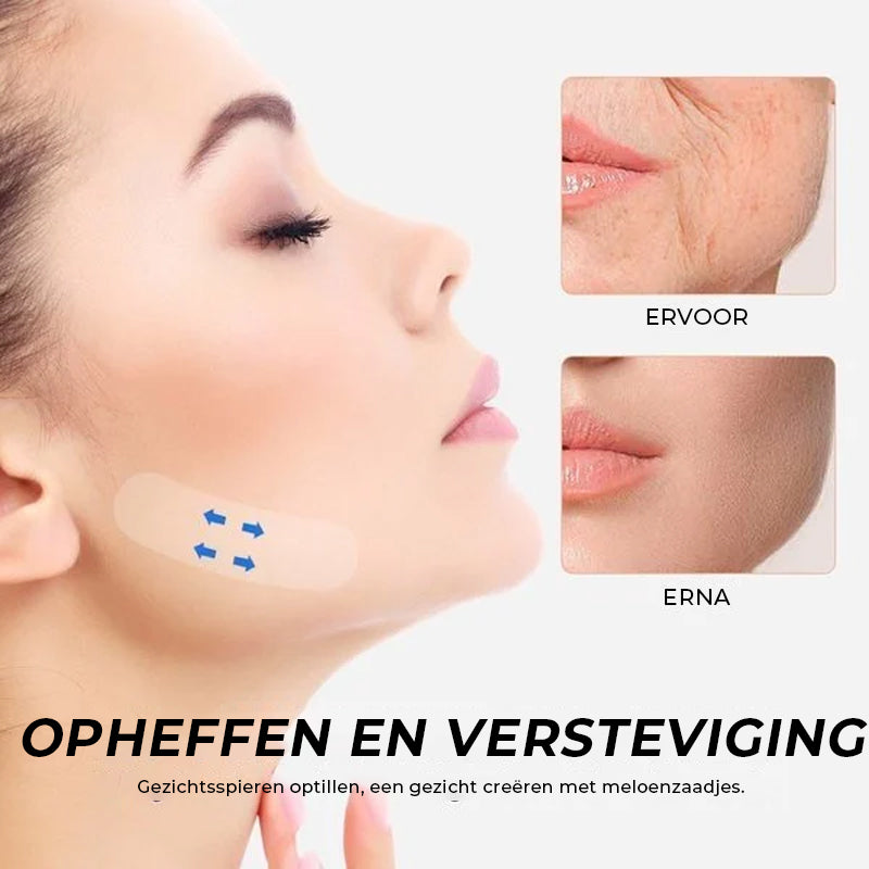 Ansigtsløfter Tape til Kvinder - Usynlig Design