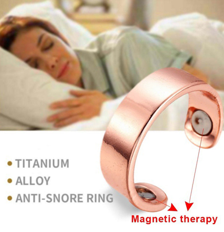 Anti-Snork Akupressur Ring – Lindrer Snorken med Traditionel Kinesisk Medicin og Nerve Stimulation