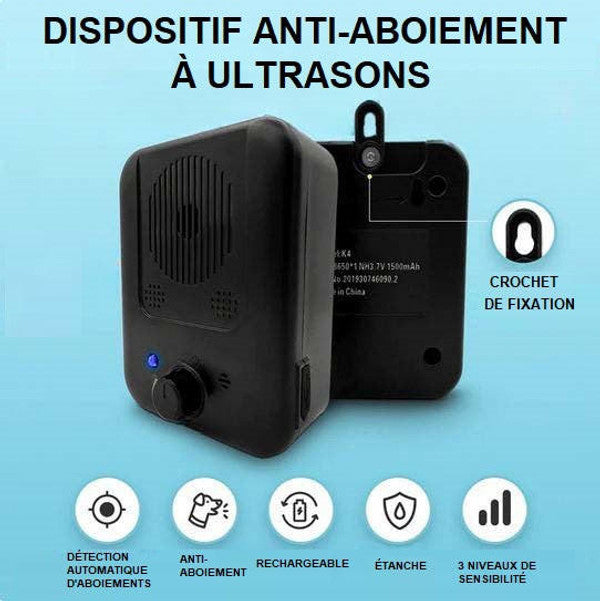 Anti-barkapparat med Ultrasound til Hunde
